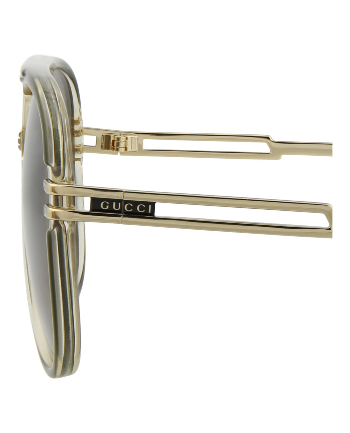 Aviator-Style Acetate Sunglasses