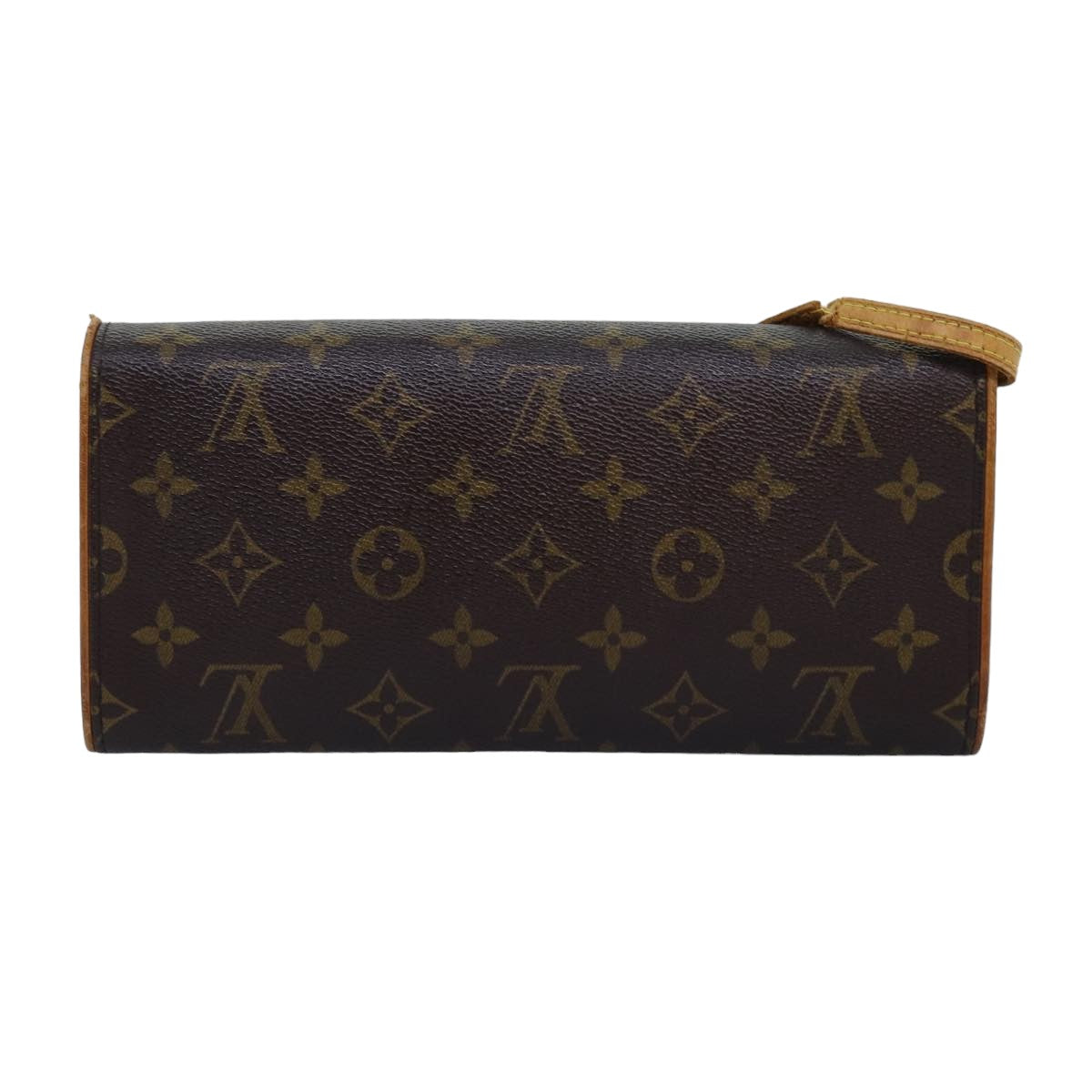 LOUIS VUITTON Monogram Pochette Twin GM Shoulder Bag M51852 LV 75154