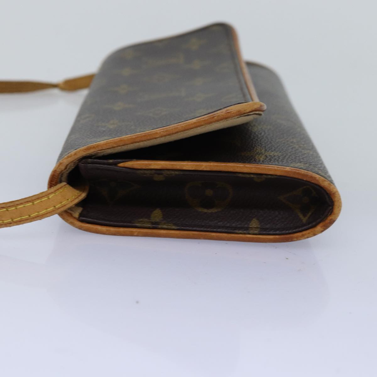 LOUIS VUITTON Monogram Pochette Twin GM Shoulder Bag M51852 LV 75154