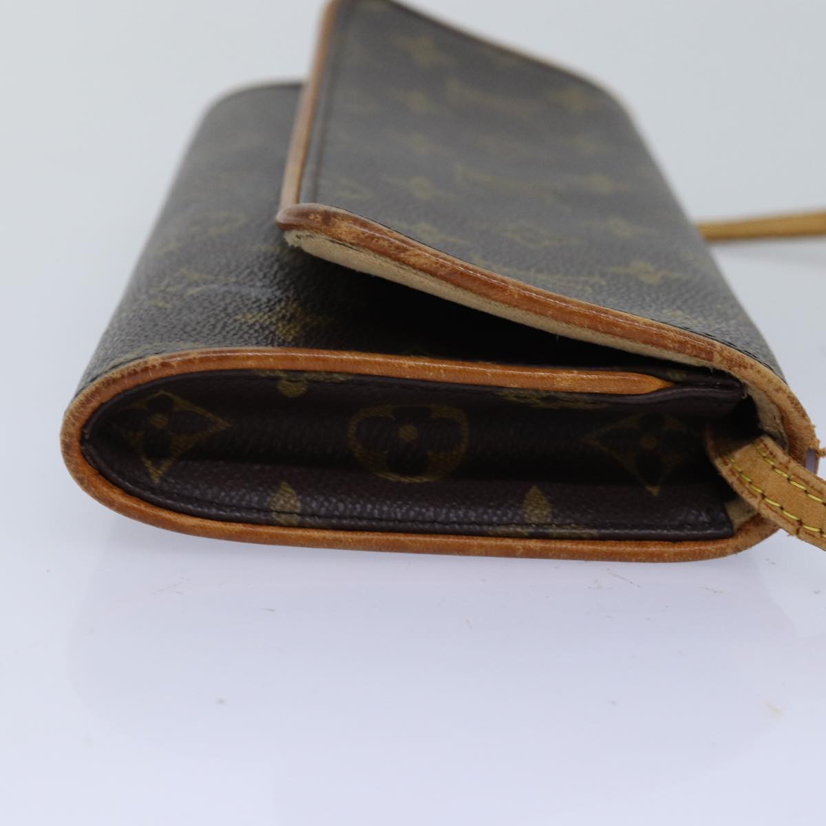 LOUIS VUITTON Monogram Pochette Twin GM Shoulder Bag M51852 LV 75154