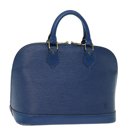 LOUIS VUITTON Epi Alma Hand Bag Toledo Blue M52145 LV 75187