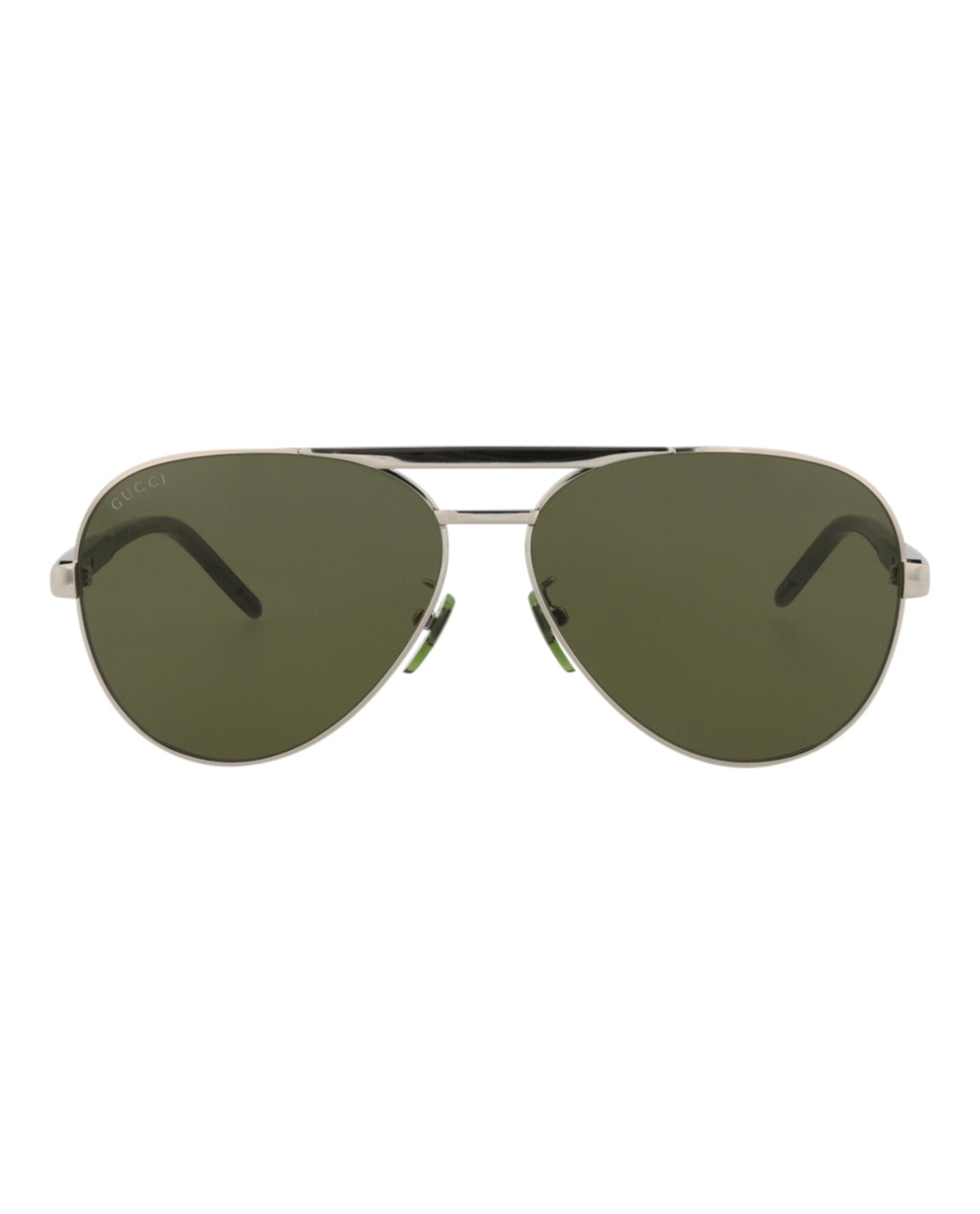 Aviator-Frame Metal Sunglasses