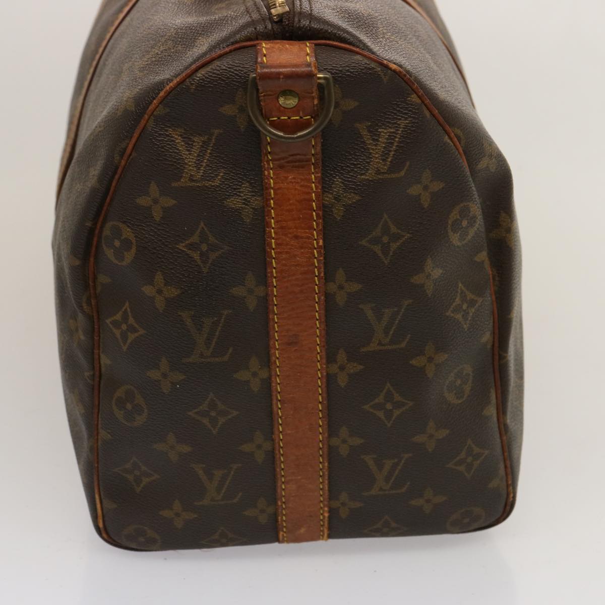 LOUIS VUITTON Monogram Keepall Bandouliere 45 Boston Bag M41418 LV 75202