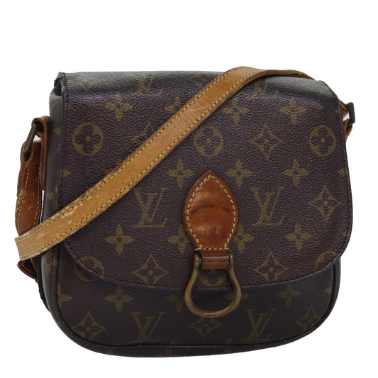 LOUIS VUITTON Monogram Saint Cloud MM Shoulder Bag M51243 75242