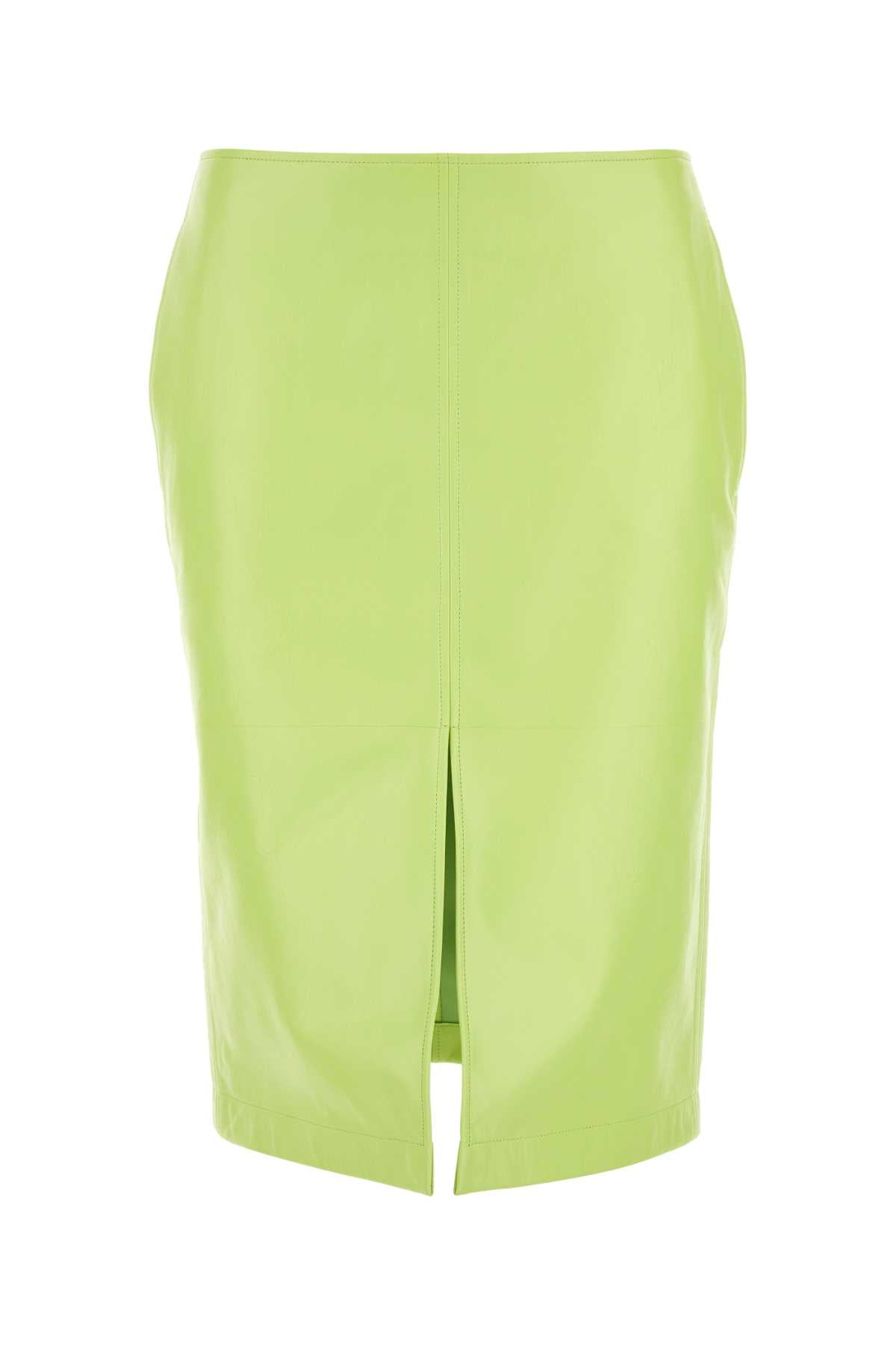 BOTTEGA VENETA Shearling Mini Skirt