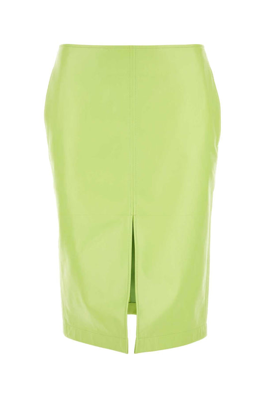 BOTTEGA VENETA Shearling Mini Skirt