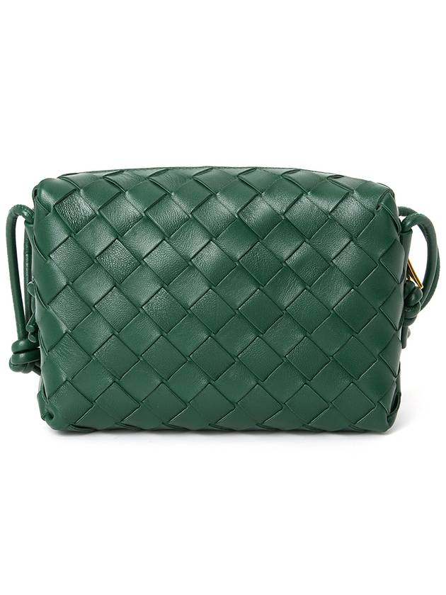 Bottega Veneta Loop Camera Mini Cross Bag Raintree
