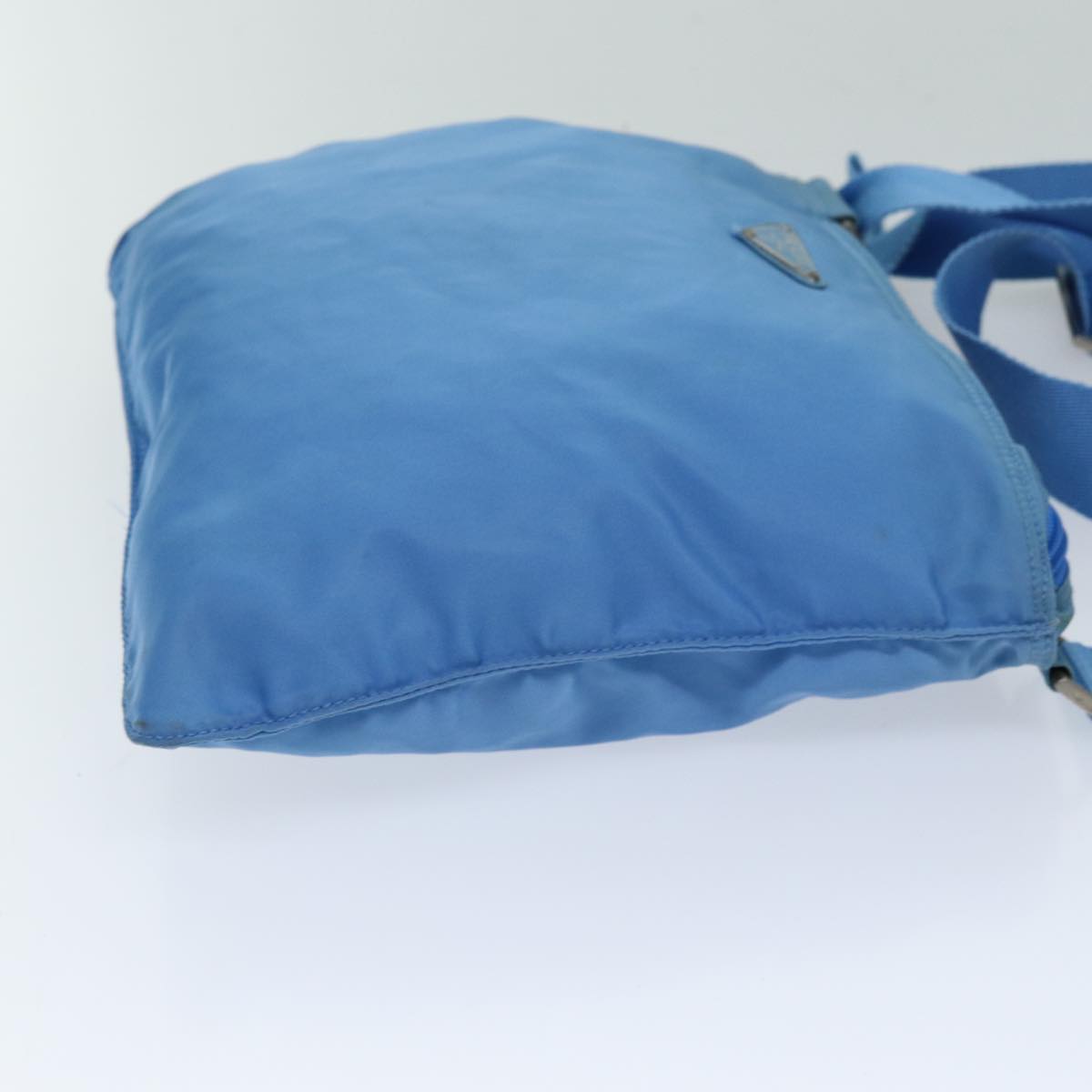 PRADA Shoulder Bag Nylon Light Blue  75330