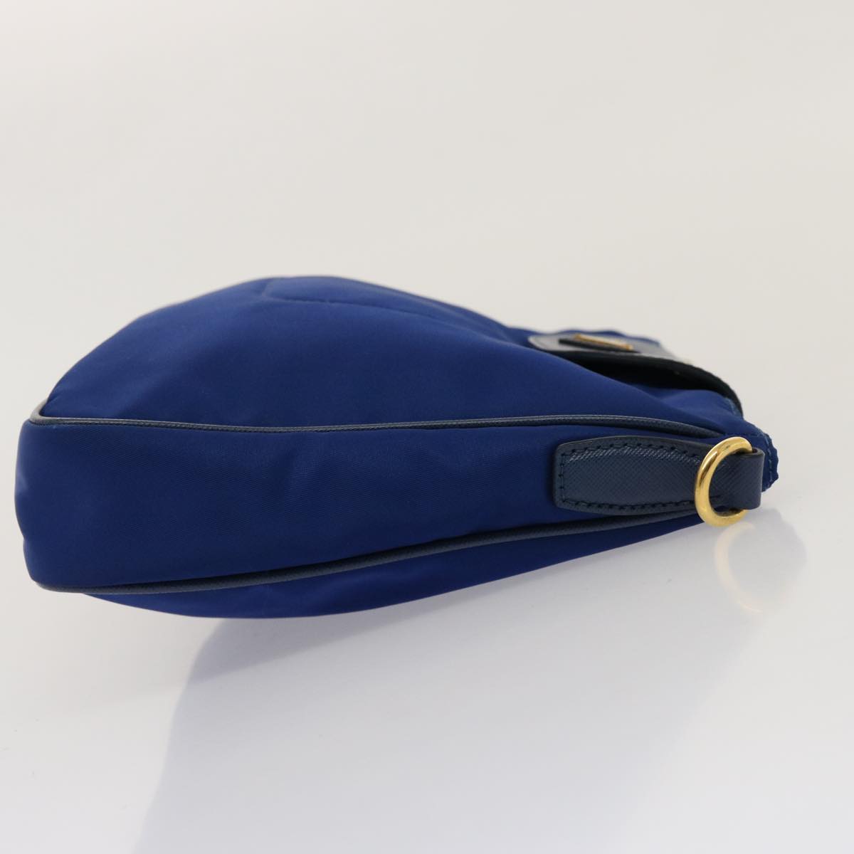 PRADA Shoulder Bag Nylon Blue  75359