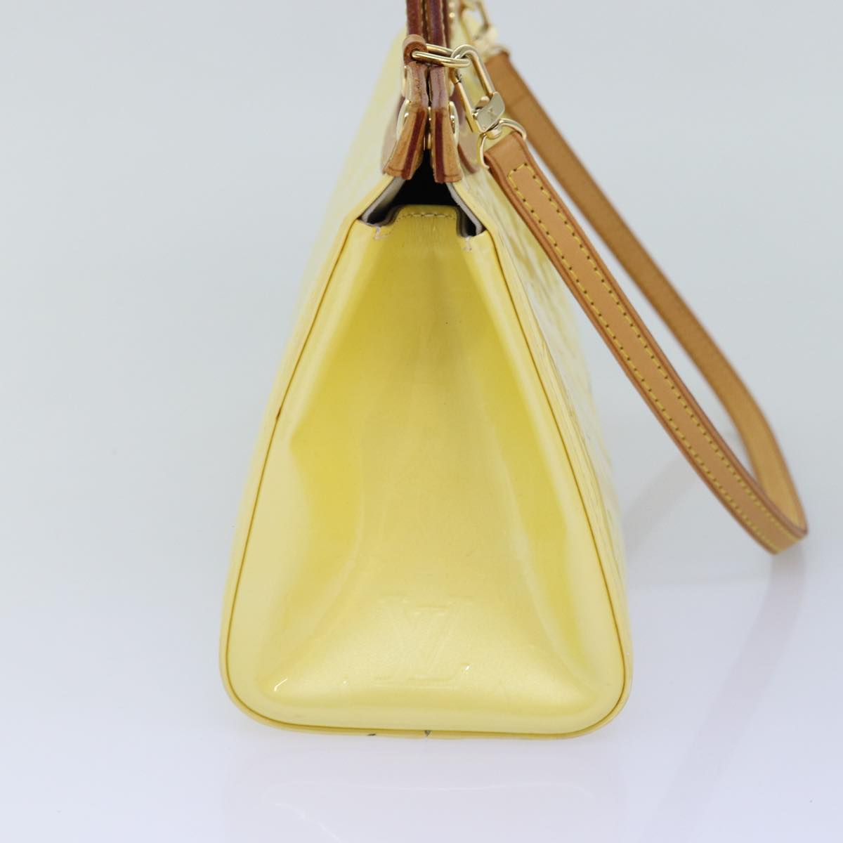 LOUIS VUITTON Monogram Vernis Roxbury Drive Hand Bag Perle M91374 LV 75364