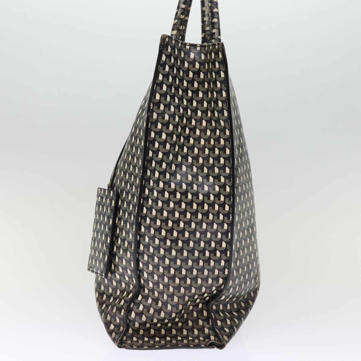 PRADA Tote Bag Safiano leather 2way Black  75371
