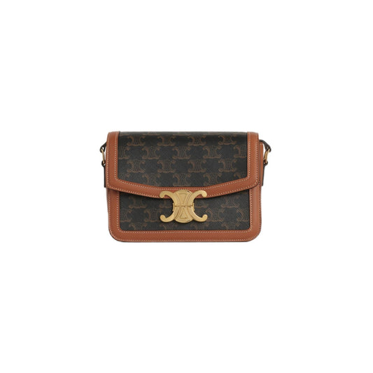 Celine Women's Triomphe T-Shirtn Bag in Beige | 188882BZ4