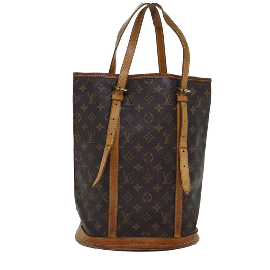 LOUIS VUITTON Monogram Bucket GM Shoulder Bag M42236 LV 75418