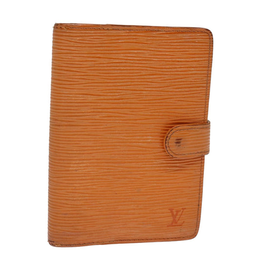 LOUIS VUITTON Epi Agenda PM Day Planner Cover Orange Mandarin R2005H 75445