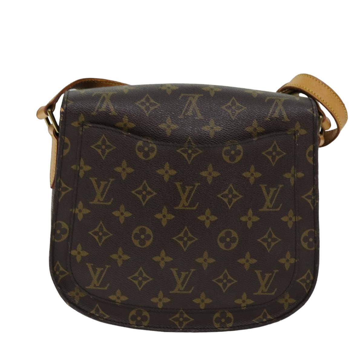 LOUIS VUITTON Monogram Saint Cloud GM Shoulder Bag M51242 LV 75472