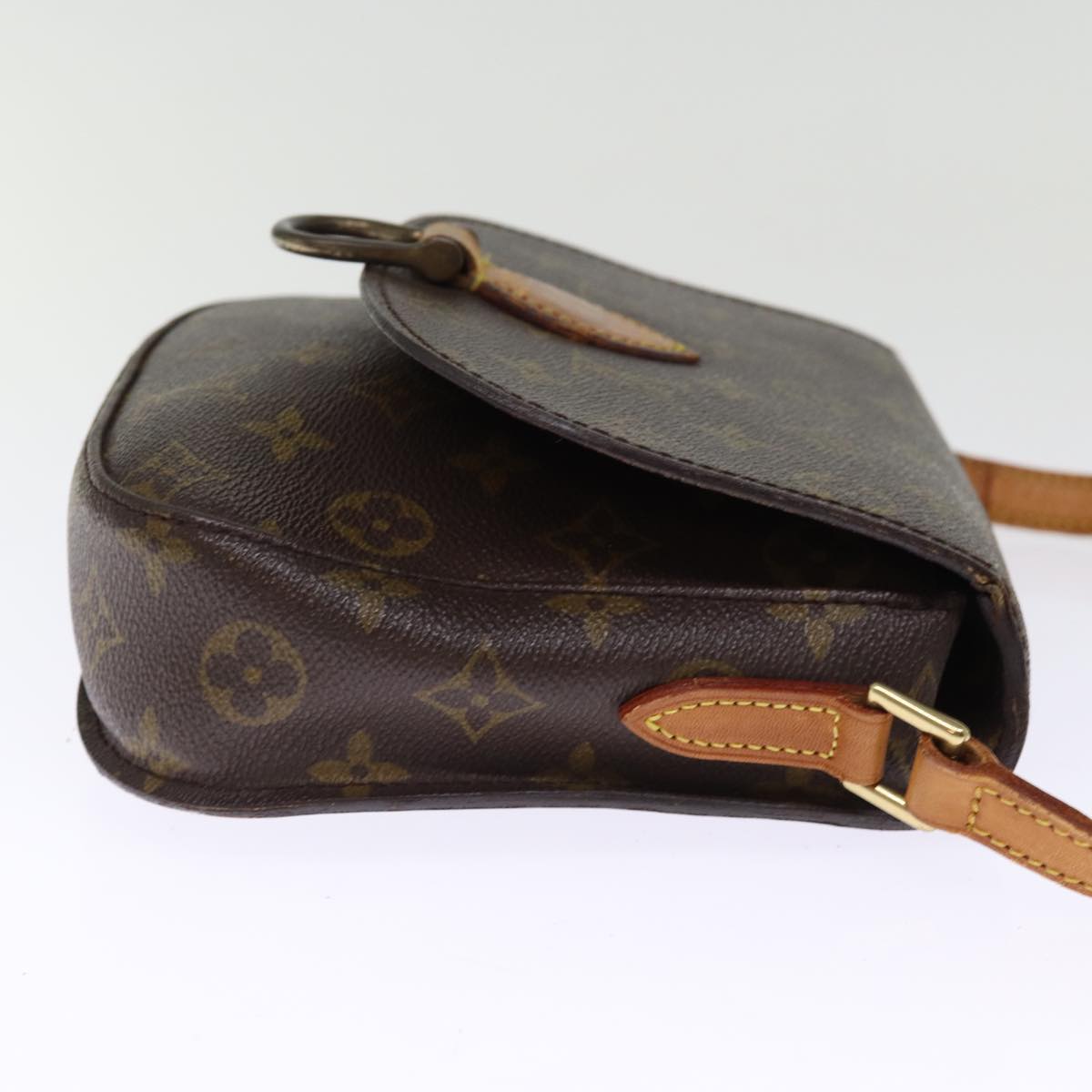LOUIS VUITTON Monogram Saint Cloud MM Shoulder Bag Vintage M51243 LV 75473