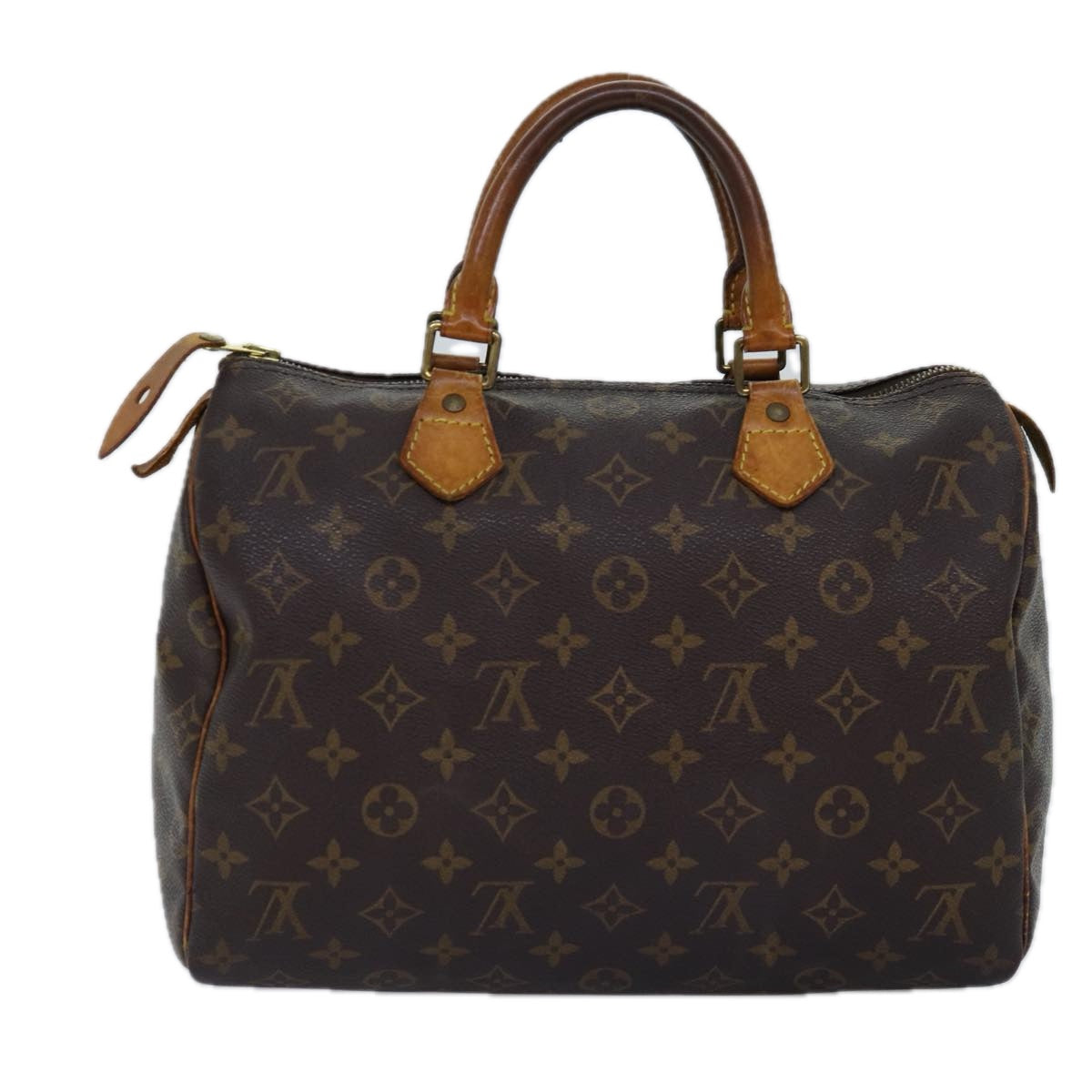 LOUIS VUITTON Monogram Speedy 30 Hand Bag M41526 LV 75485