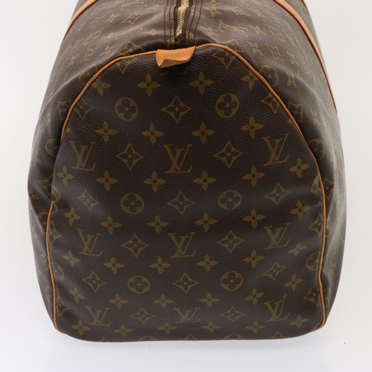 LOUIS VUITTON Monogram Keepall 55 Boston Bag M41424 LV 75490