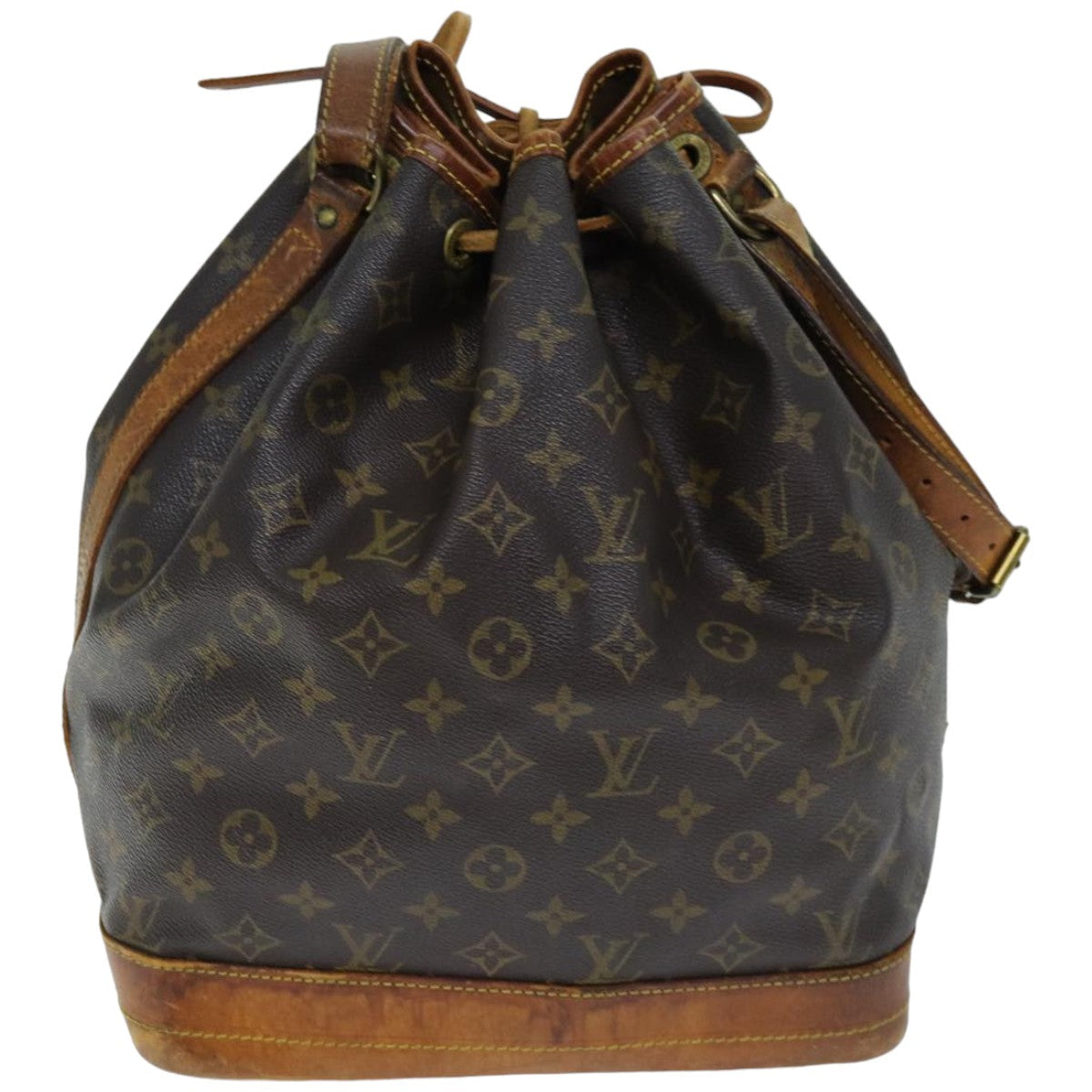 LOUIS VUITTON Monogram Noe Shoulder Bag M42224 LV 75492