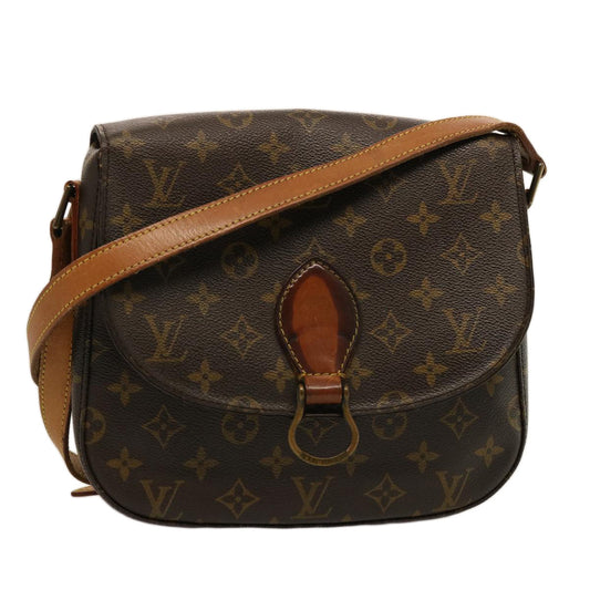 LOUIS VUITTON Monogram Saint Cloud GM Shoulder Bag M51242 LV 75523