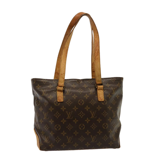 LOUIS VUITTON Monogram Cabas Piano Tote Bag M51148 LV 75538