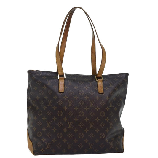LOUIS VUITTON Monogram Cabas Mezzo Tote Bag M51151 LV 75547