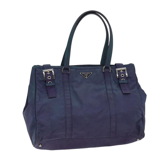 PRADA Tote Bag Nylon Purple  75586