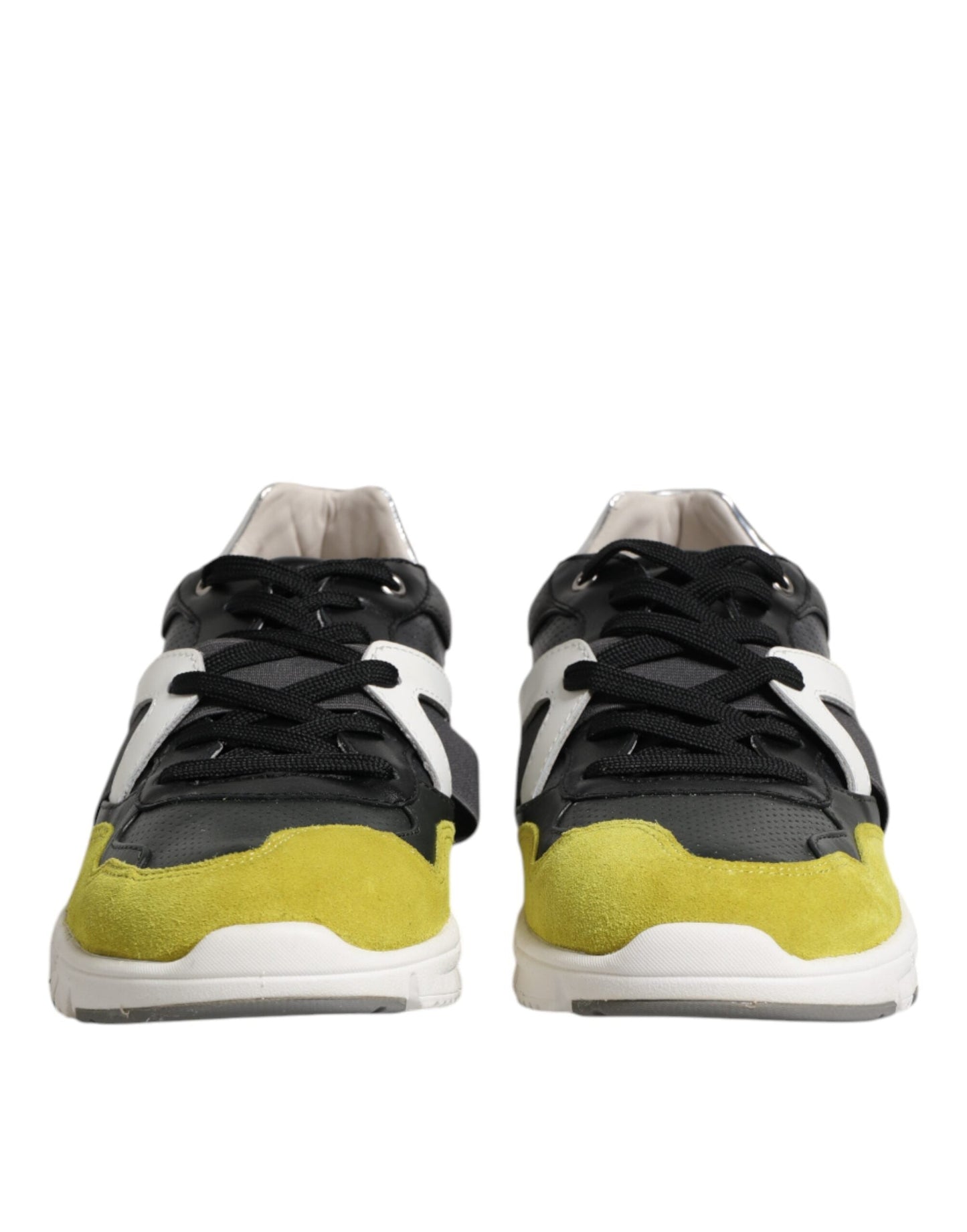 Dolce & Gabbana Multicolor Lace Up Low Top Men Sneakers Men's Shoes