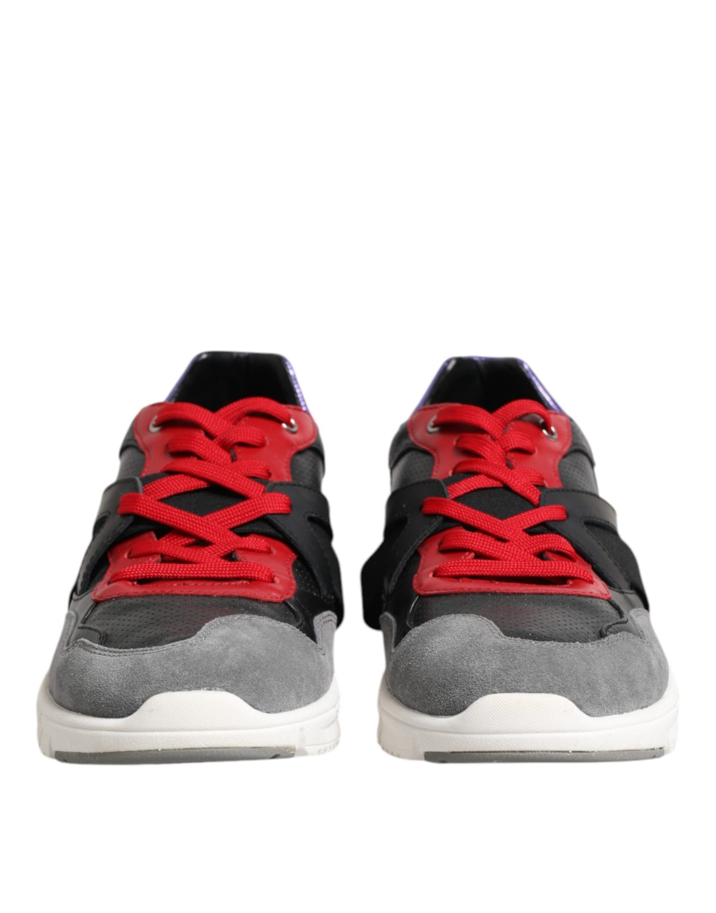 Dolce & Gabbana Multicolor Lace Up Low Top Men Sneakers Men's Shoes ()