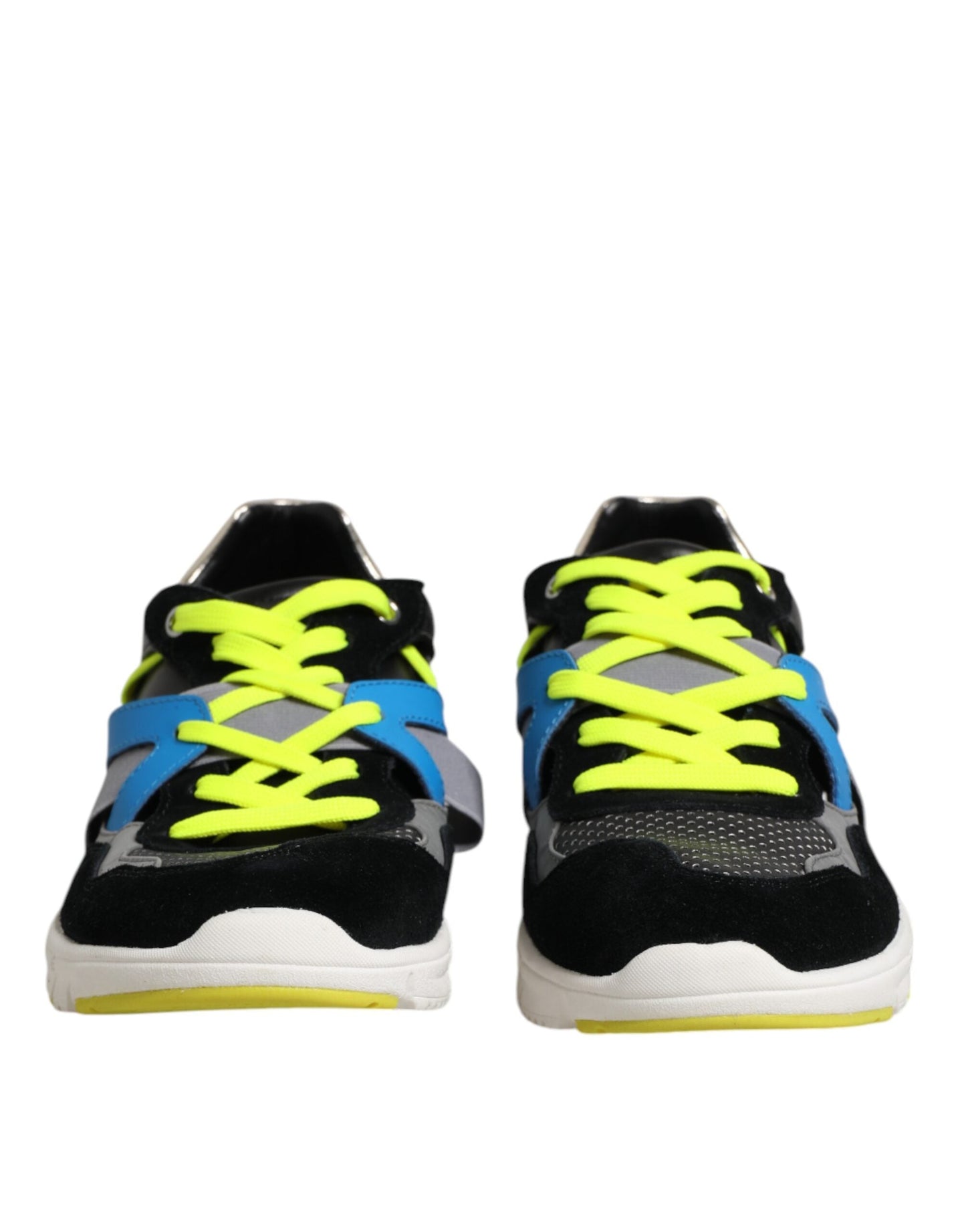 Dolce & Gabbana Multicolor Lace Up Low Top Men Sneakers Men's Shoes ()
