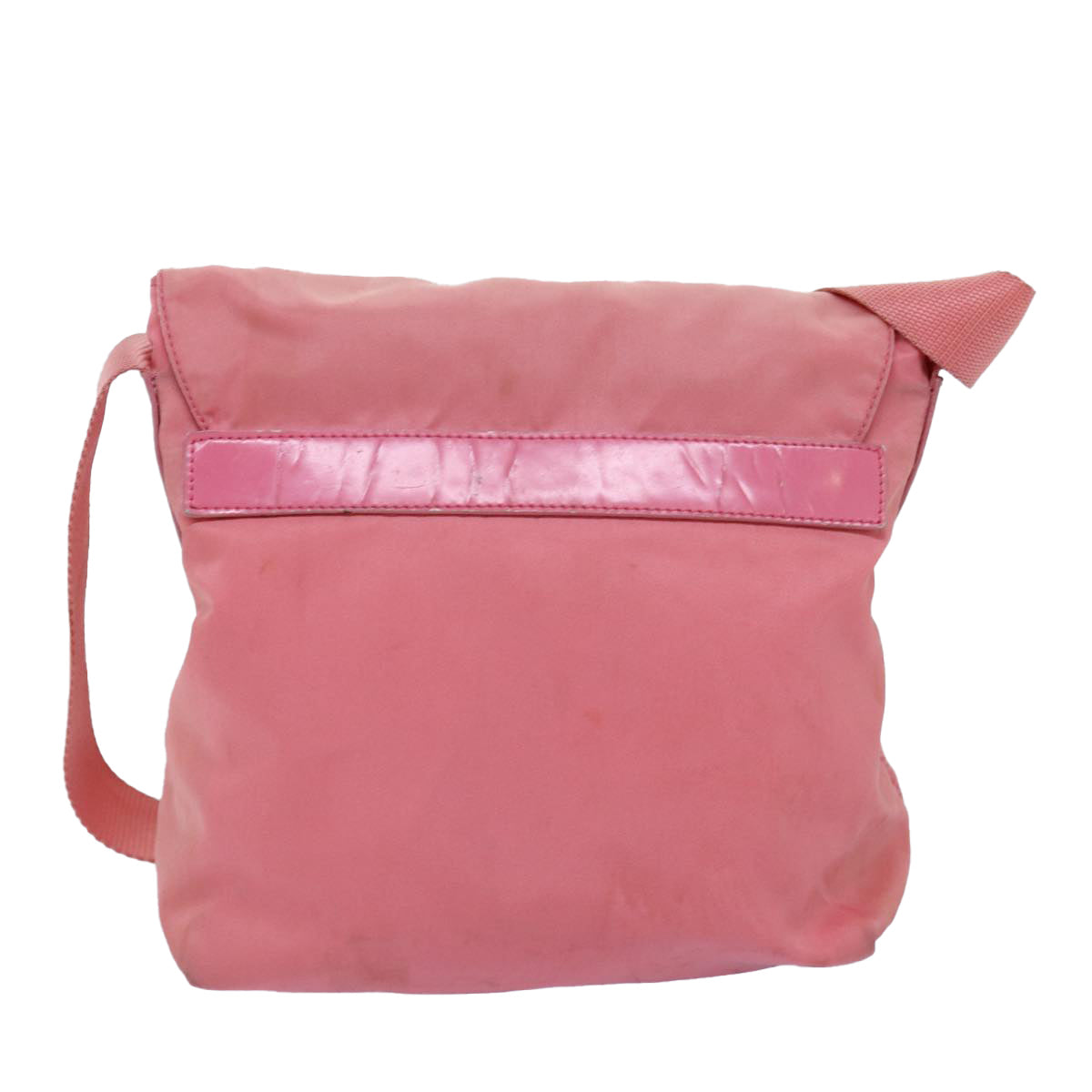 PRADA Shoulder Bag Nylon Pink  75635