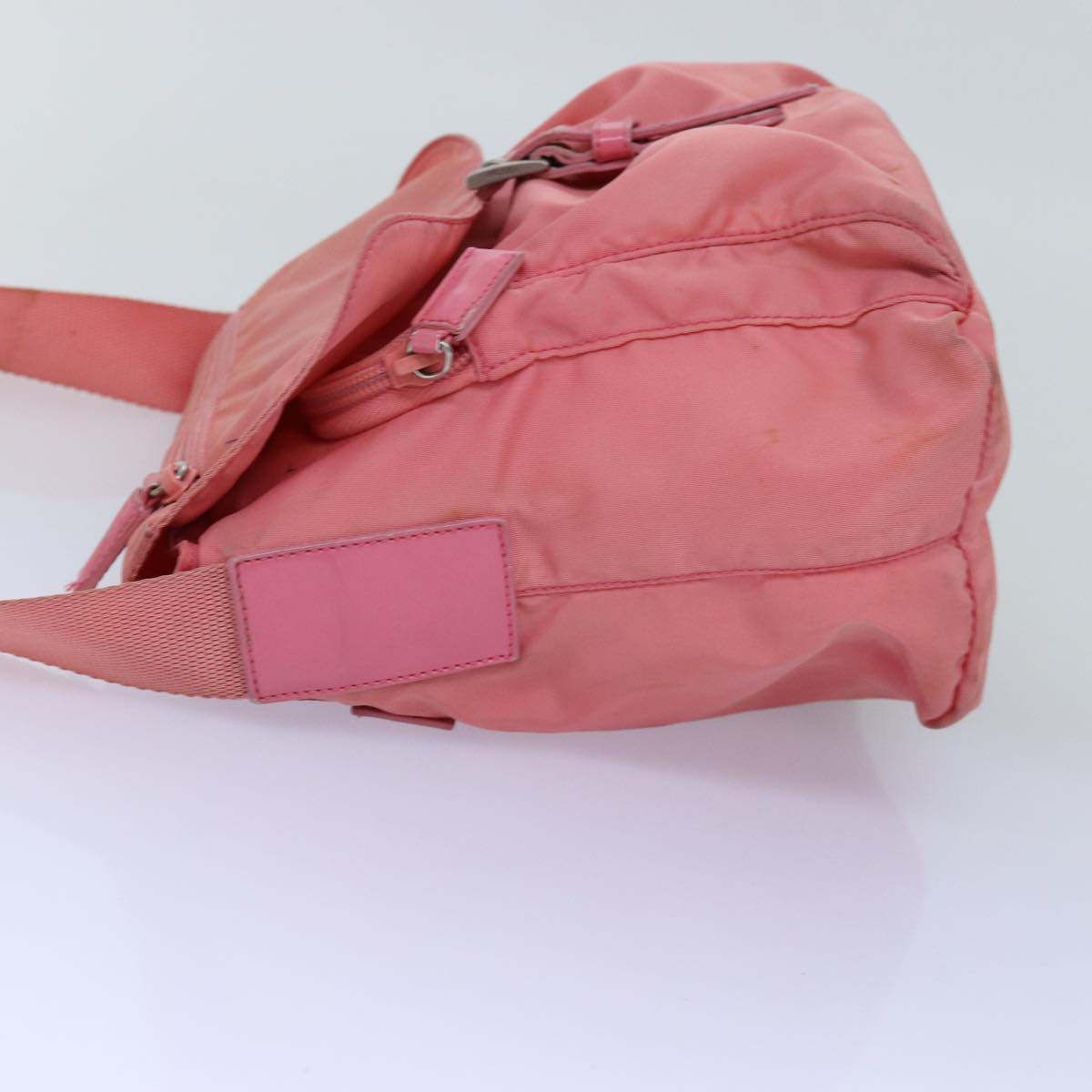 PRADA Shoulder Bag Nylon Pink  75635