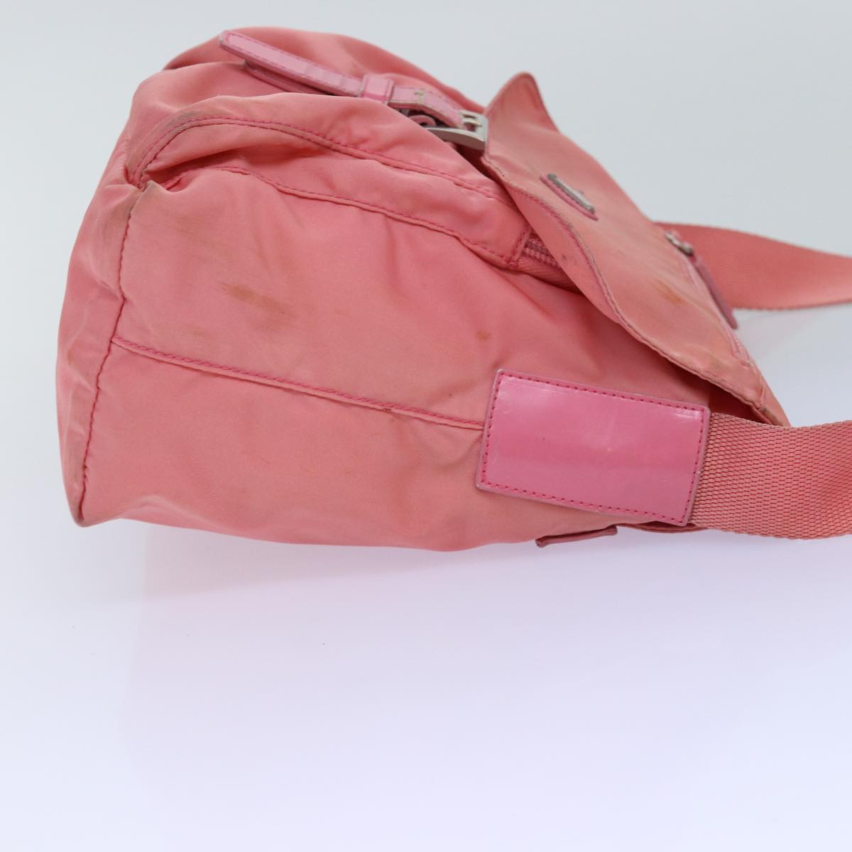 PRADA Shoulder Bag Nylon Pink  75635