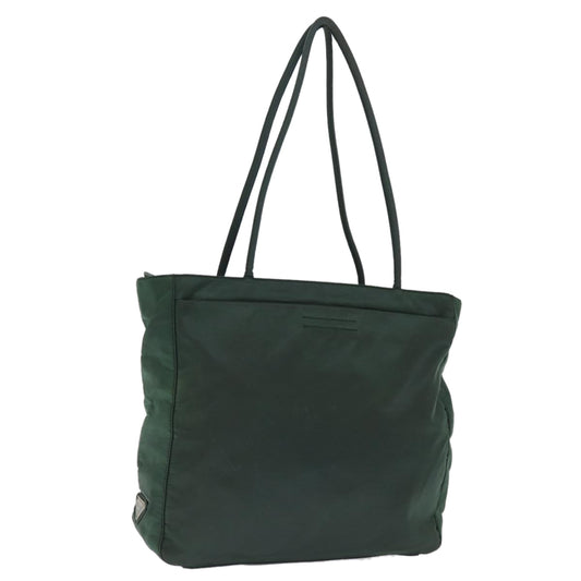 PRADA Tote Bag Nylon Green  75640