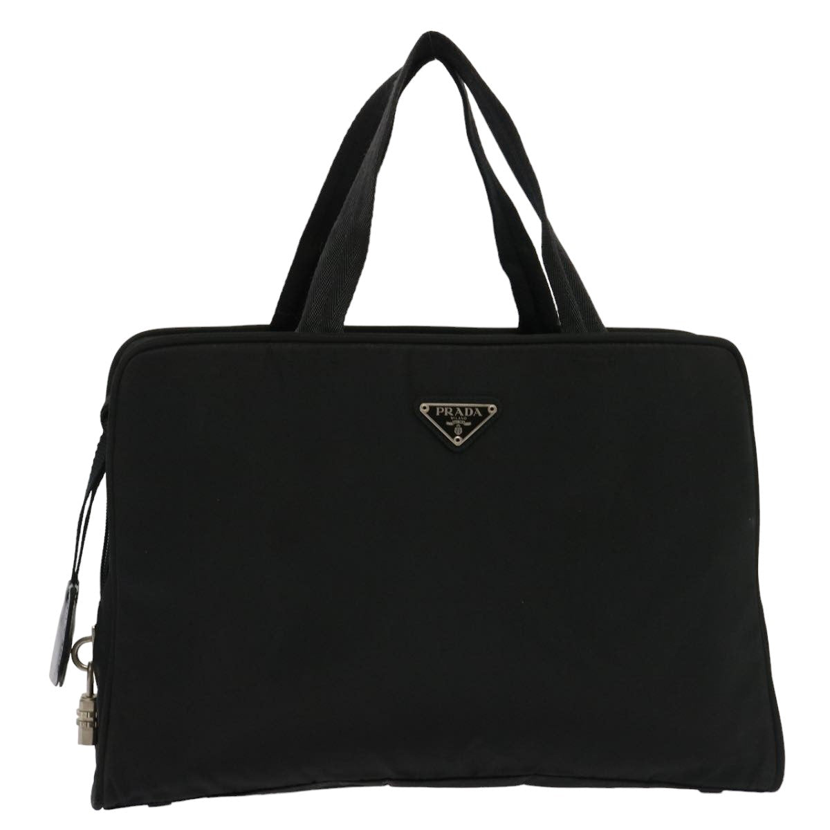 PRADA Business Bag Nylon Black  75642