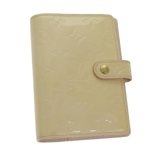 LOUIS VUITTON Vernis Agenda PM Day Planner Cover Pink R21007 LV 75650