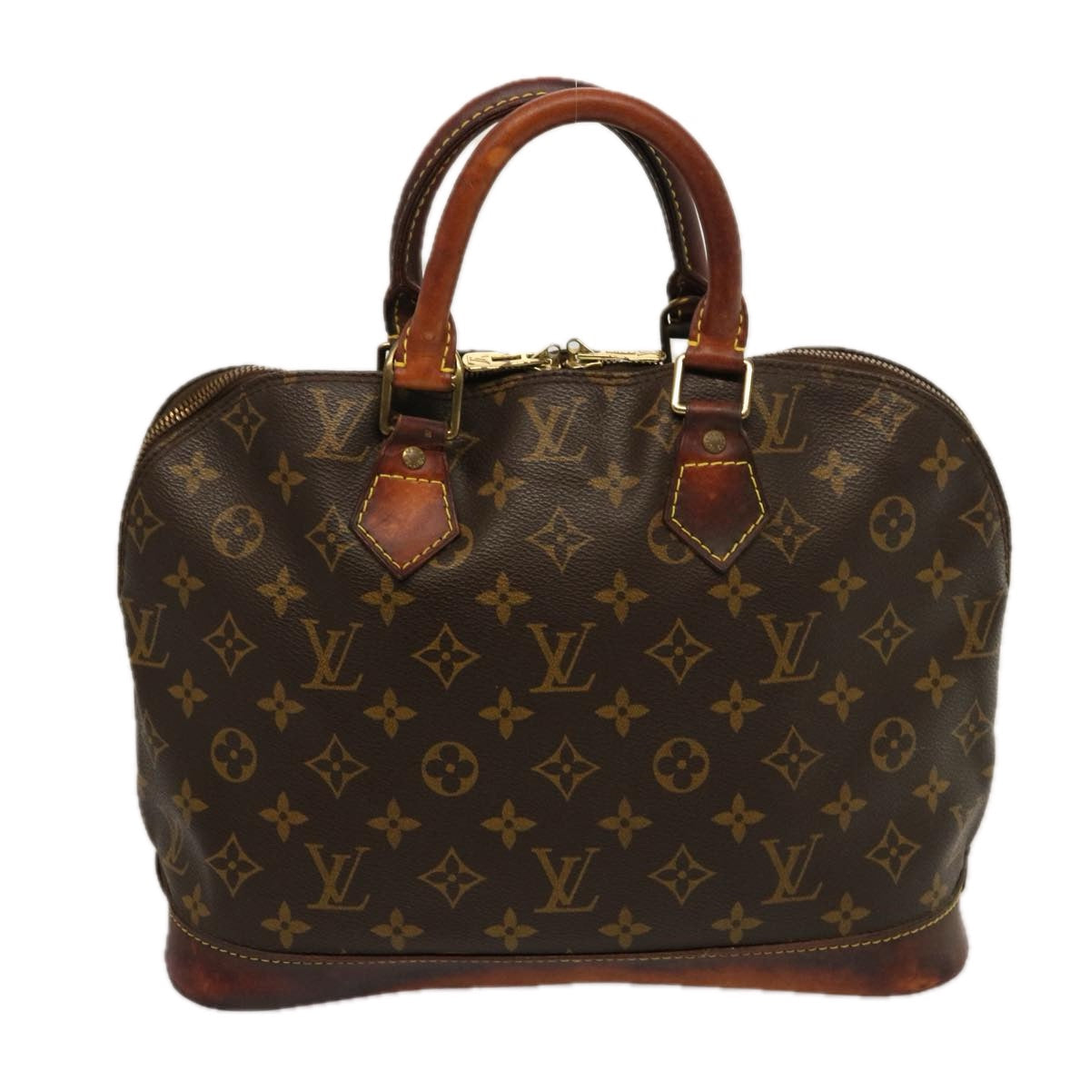 LOUIS VUITTON Monogram Alma Hand Bag M51130 LV 75675