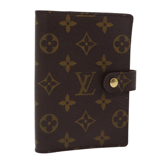 LOUIS VUITTON Monogram Agenda PM Day Planner Cover R20005 LV 75686