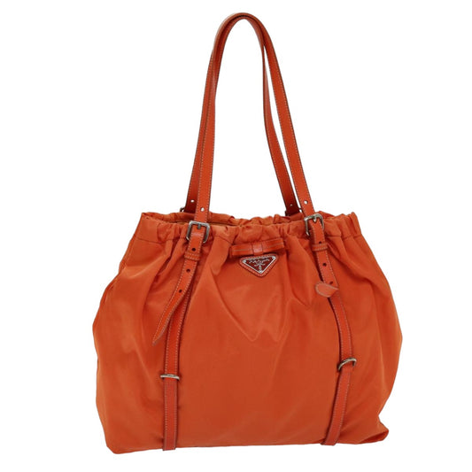 PRADA Tote Bag Nylon Orange  75692