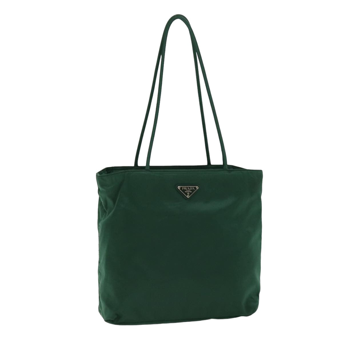 PRADA Tote Bag Nylon Green  75693
