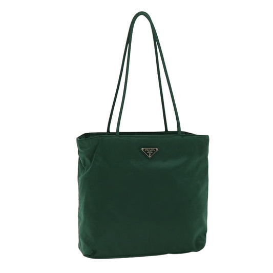 PRADA Tote Bag Nylon Green  75693
