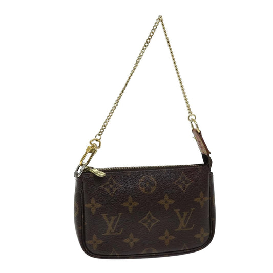 LOUIS VUITTON Monogram Mini Pochette Accessoires Pouch M58009 LV 75700