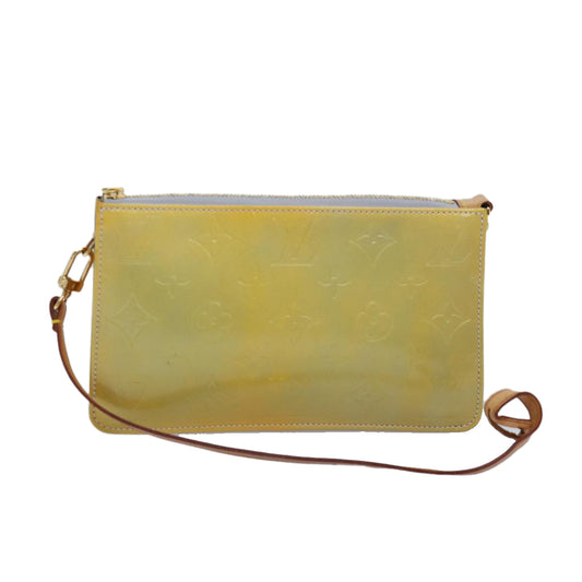 LOUIS VUITTON Monogram Vernis Lexington Accessory Pouch Gris M91056 75704