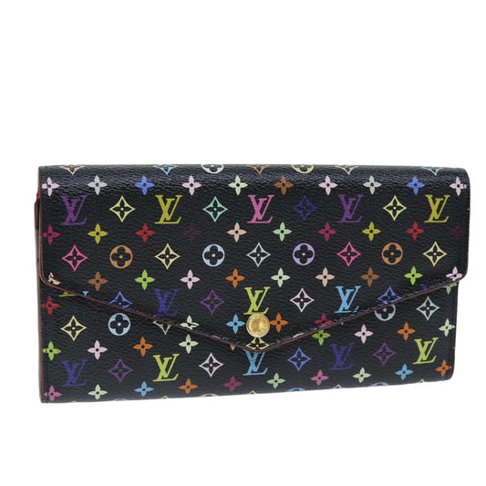 LOUIS VUITTON Monogram Multicolor PortefeuilleSarah Wallet M93747 75705