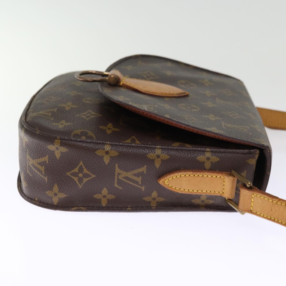 LOUIS VUITTON Monogram Saint Cloud GM Shoulder Bag M51242 LV 75720