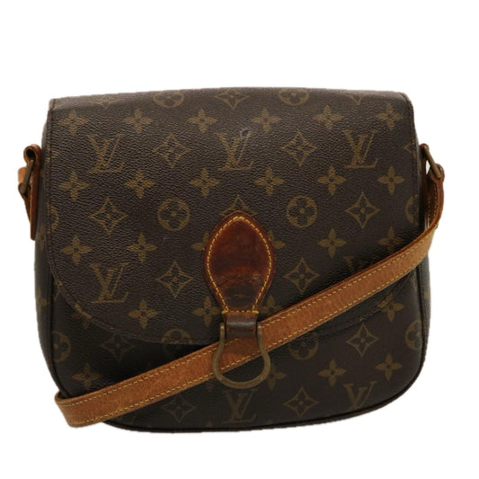 LOUIS VUITTON Monogram Saint Cloud GM Shoulder Bag M51242 LV 75721