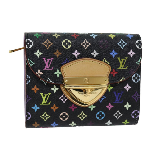 LOUIS VUITTON Multicolor Portefeuille Koala Wallet Black M58015 LV 75743A