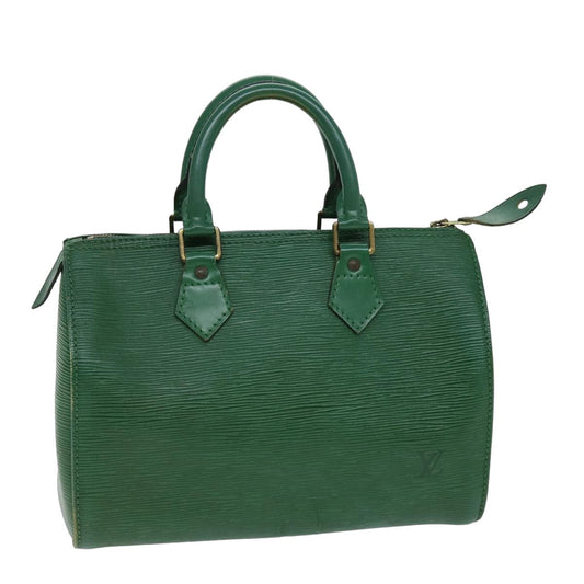 LOUIS VUITTON Epi Speedy 25 Hand Bag Borneo Green M43014 LV 75746