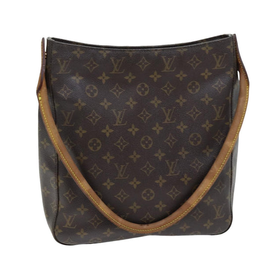 LOUIS VUITTON Monogram Looping GM Shoulder Bag M51145 LV 75780