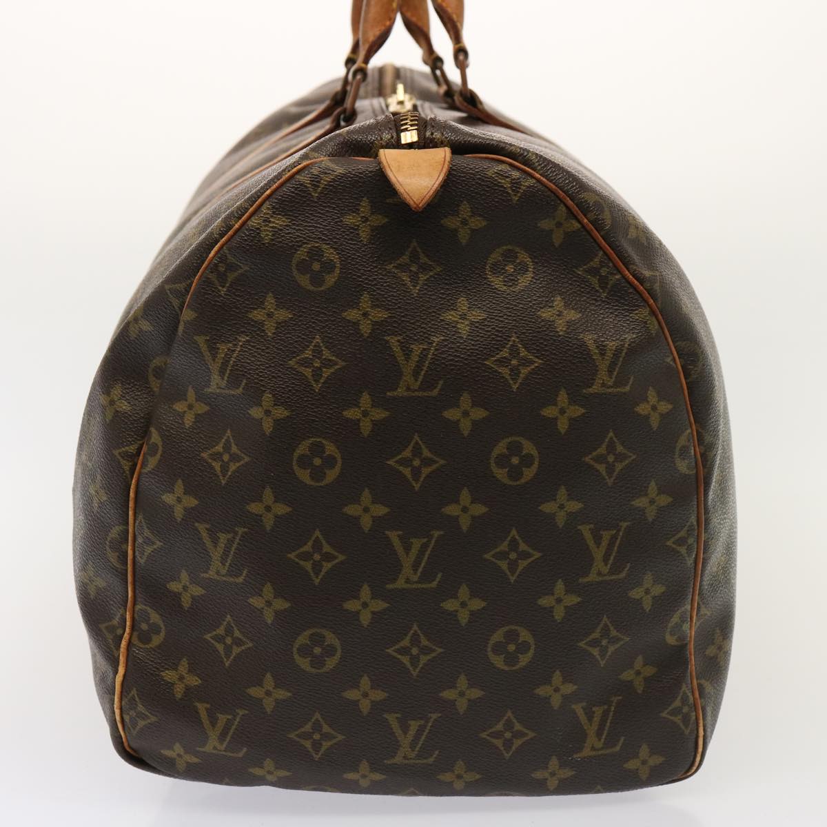 LOUIS VUITTON Monogram Keepall 55 Boston Bag M41424 LV 75793